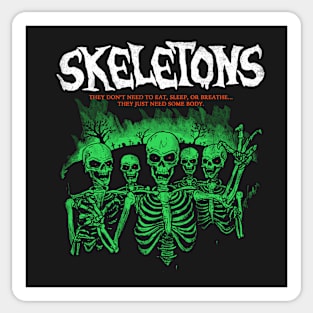 Skeletons Sticker